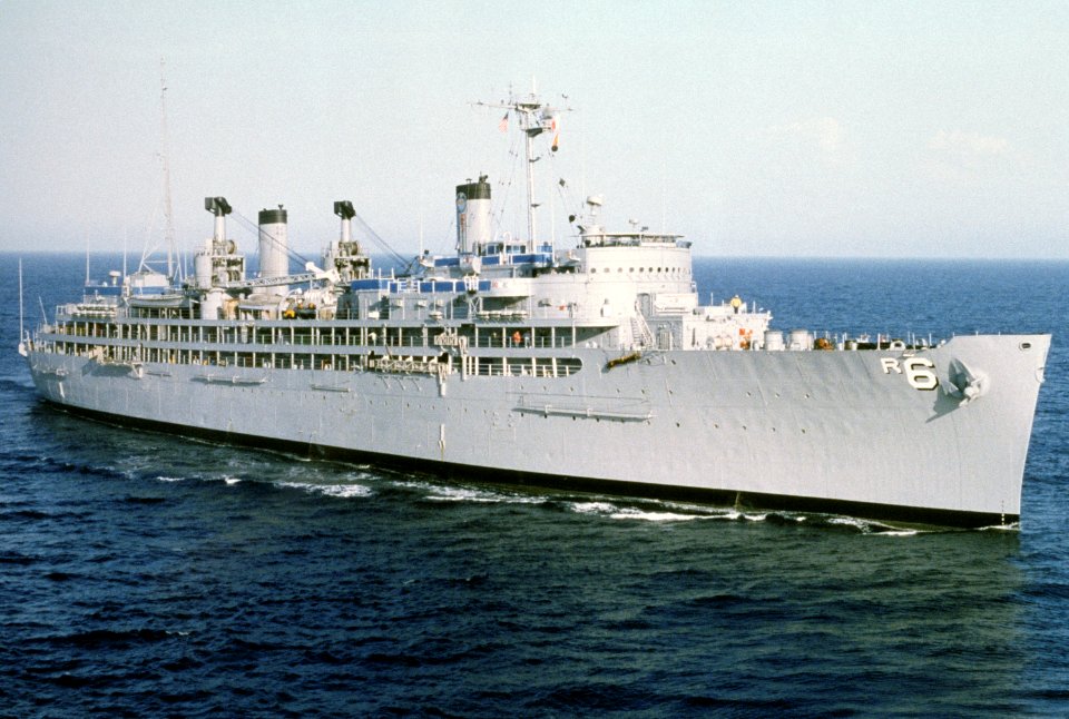 USS Ajax (AR-6) off San Diego