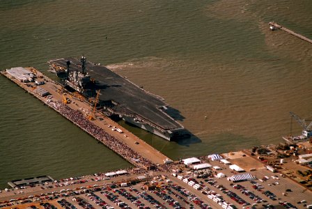 USS America (CV-66) returns from final deployment photo