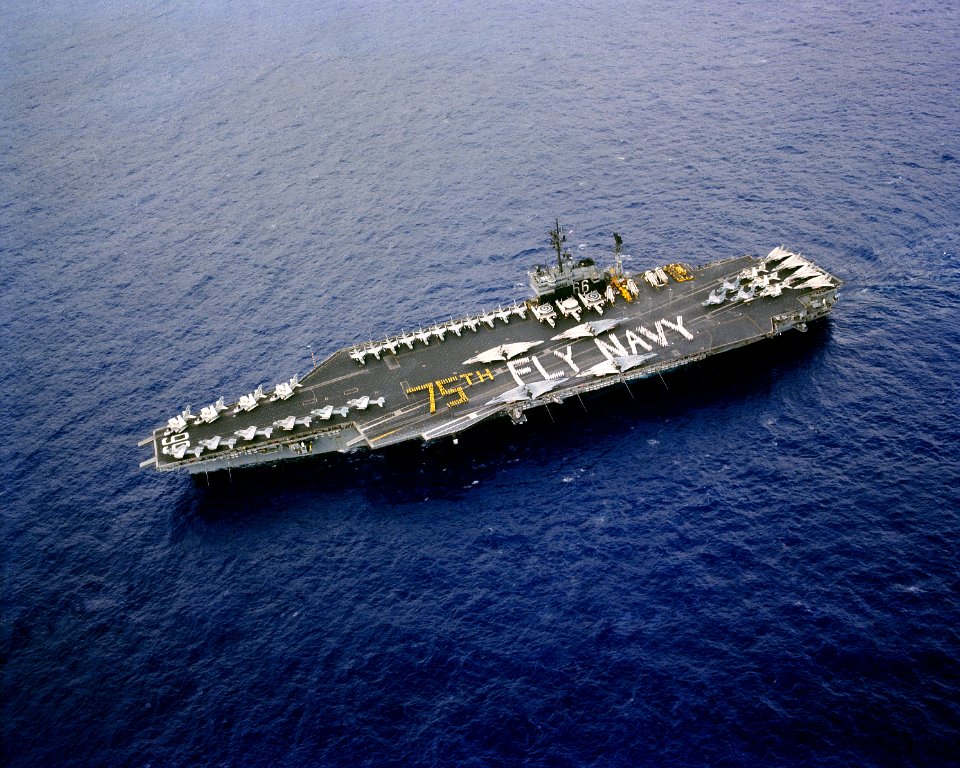 USS America (CV-66) 75th Fly Navy