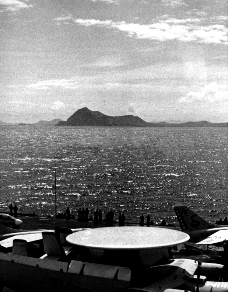 USS America (CVA-66) rounding Cape Horn on 29 November 1968