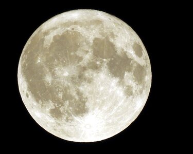 Celestial body moonlight night photo