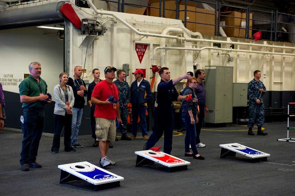 USS America tiger cruise 141015-N-MD297-056