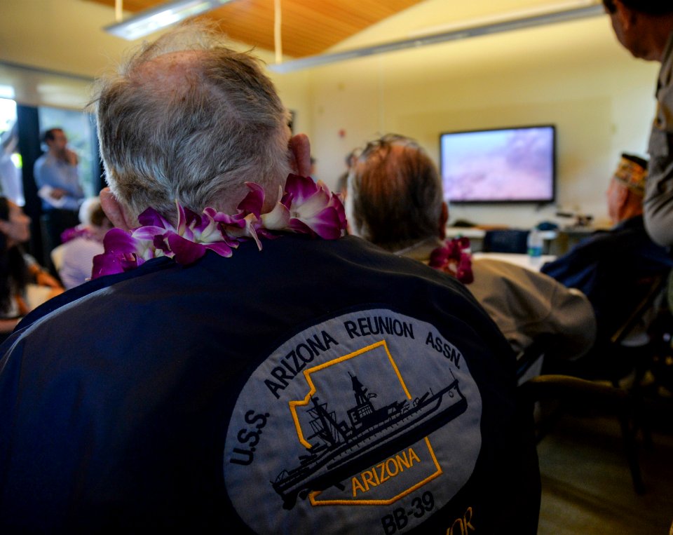 USS Arizona Reunion Association annual meeting 141202-N-GI544-249