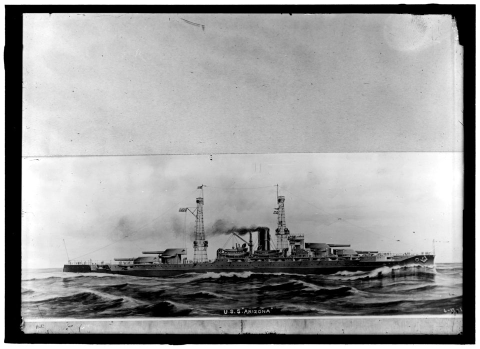USS Arizona LOC hec.05905