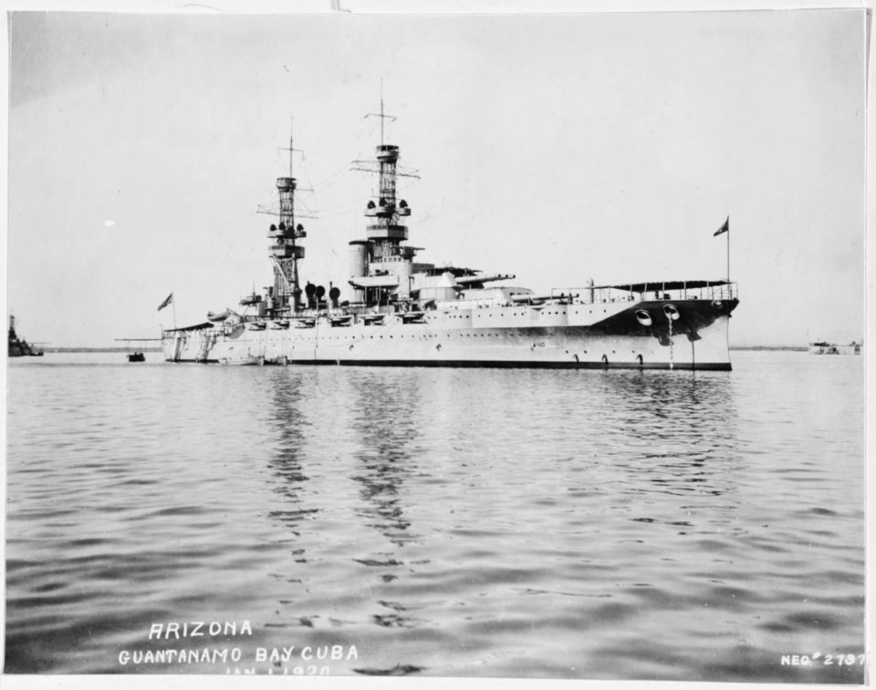 USS Arizona (BB-39) - NH 57651
