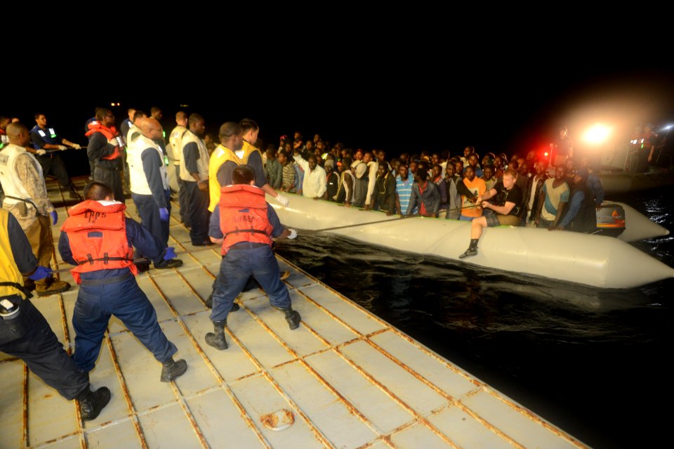 USS Bataan assists vessels, occupants in distress 140606-N-MW280-819