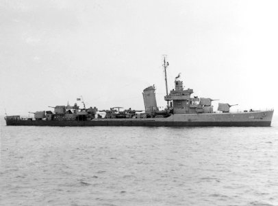 USS Buck (DD-420) off the Boston Navy Yard on 24 November 1942