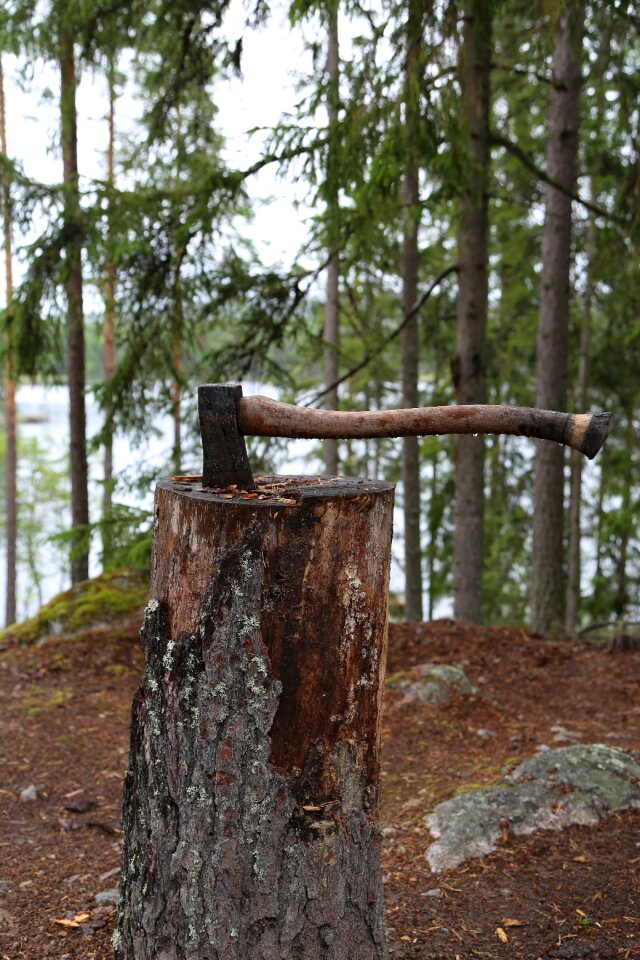 Huggkubbe wood cleave