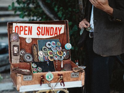 Business vendor display