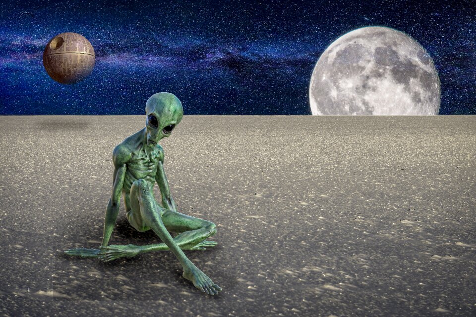 Moon ball human