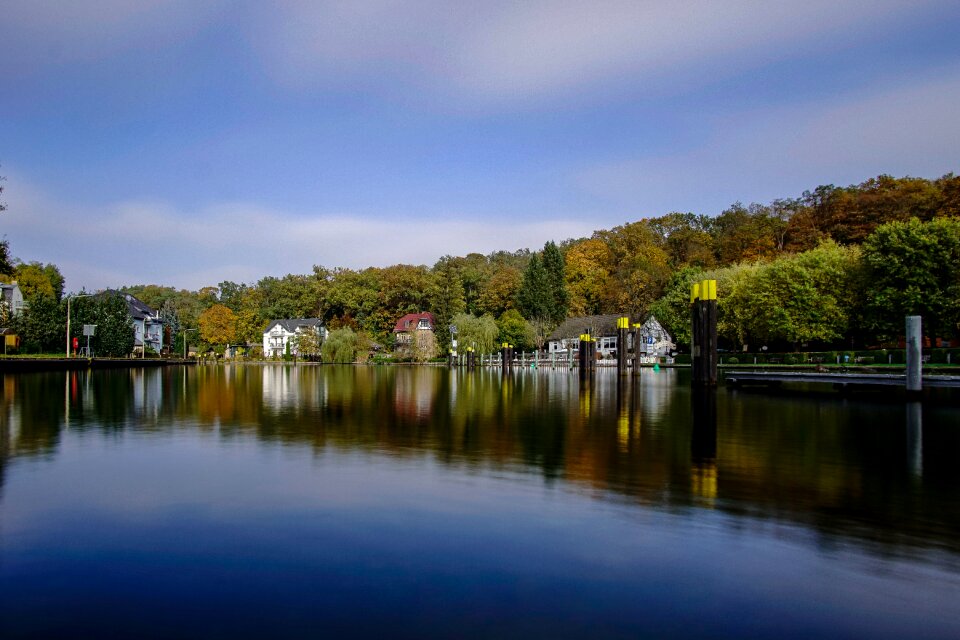 Nature mirroring colorful