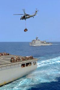 USS Bonhomme Richard replenishment 140319-N-BJ178-130