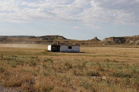 Landscape arid dry