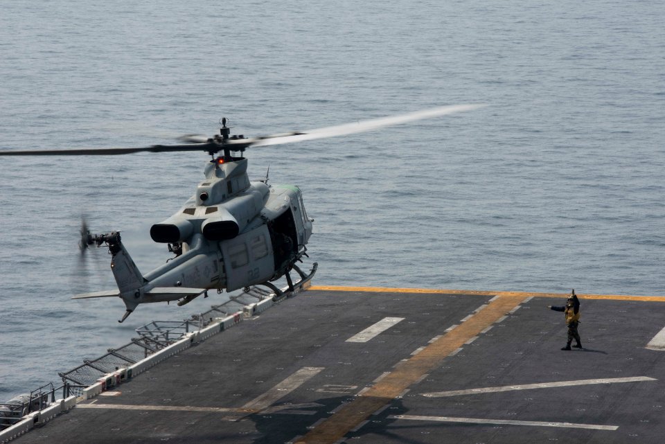 USS Bonhomme Richard operations 150329-N-LM312-023
