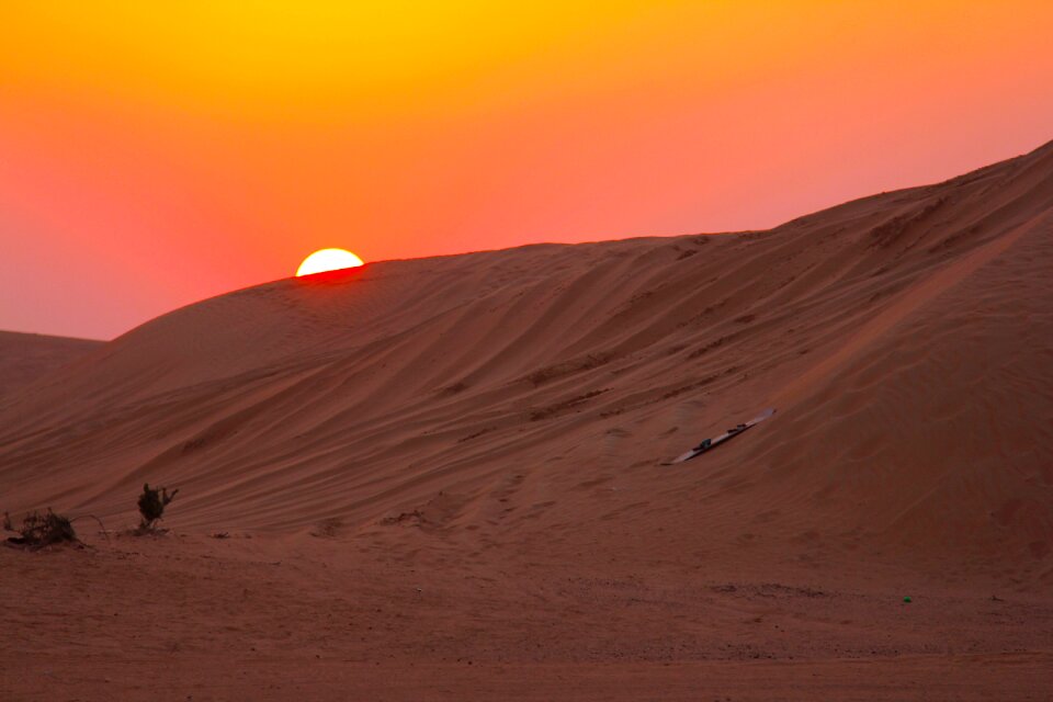 Desert outdoors sand photo