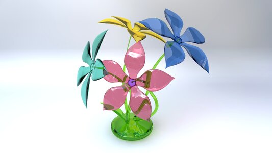 Flower no one ornament