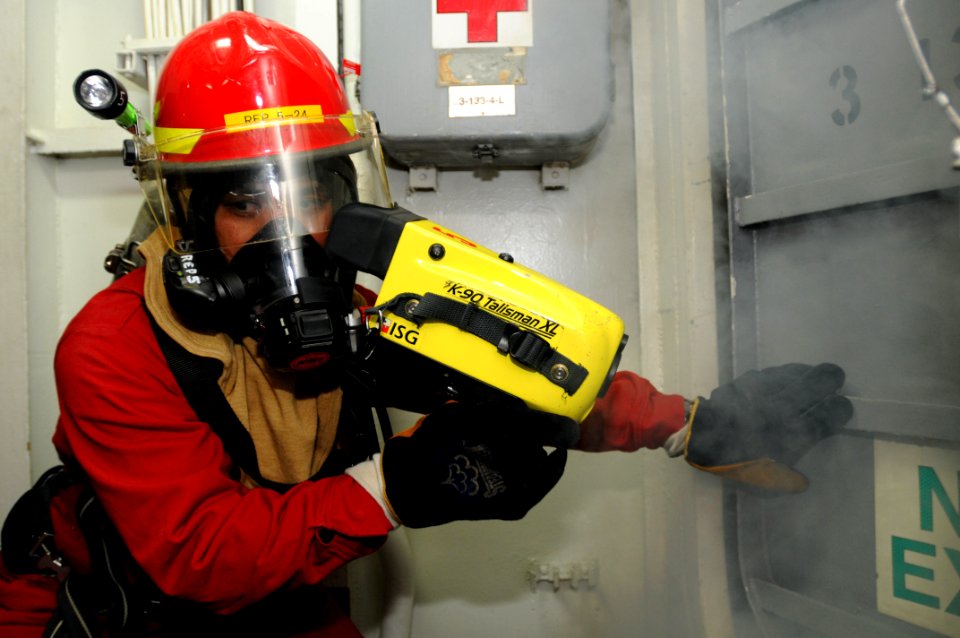USS Blue Ridge damage control drill 130622-N-SD300-058