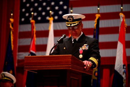USS Blue Ridge change of command 150109-N-KL617-017