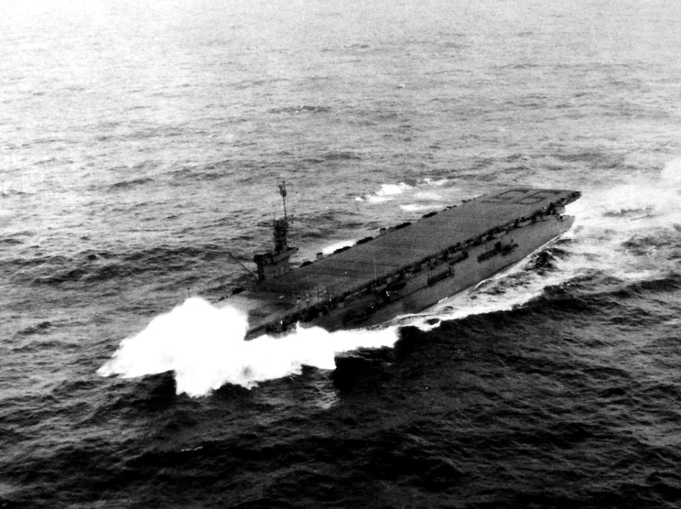 USS Bismarck Sea (CVE-95) underway on 24 June 1944 (80-G-240135)