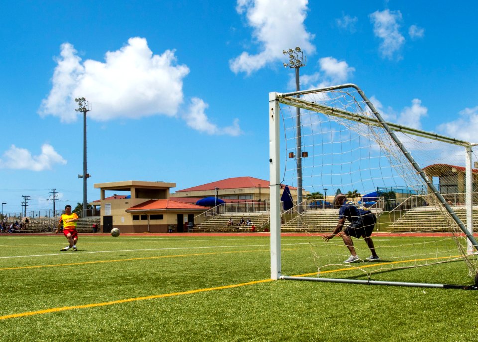 USS Benfold soccer match 160312-N-GW139-010