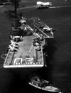 USS Bennington (CVS-20) at Pearl Harbor, Hawaii, in May 1968