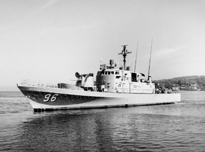 USS Benicia (PG-96) on 17 April 1970