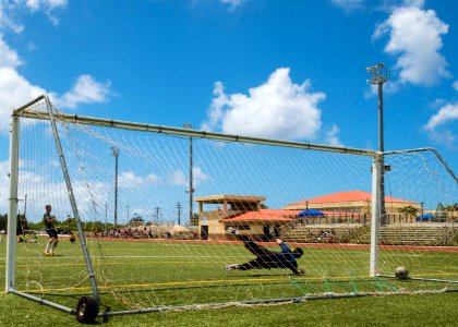 USS Benfold soccer match 160312-N-GW139-019