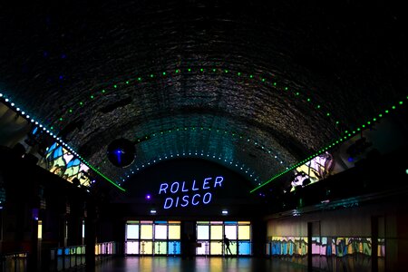 Roller disco building photo