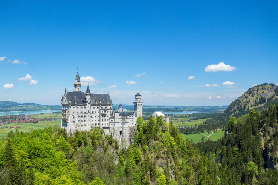 Palace sky neuschwanstein castle