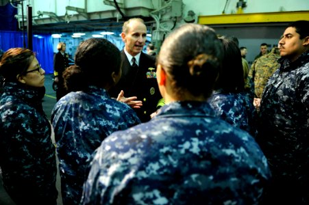 USS Bataan all-hands call 120305-N-WL435-507