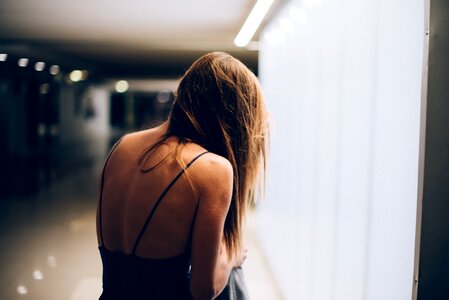 Back subway shoulder photo