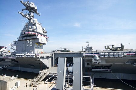 Cvn 78 united states navy aircraft carrier