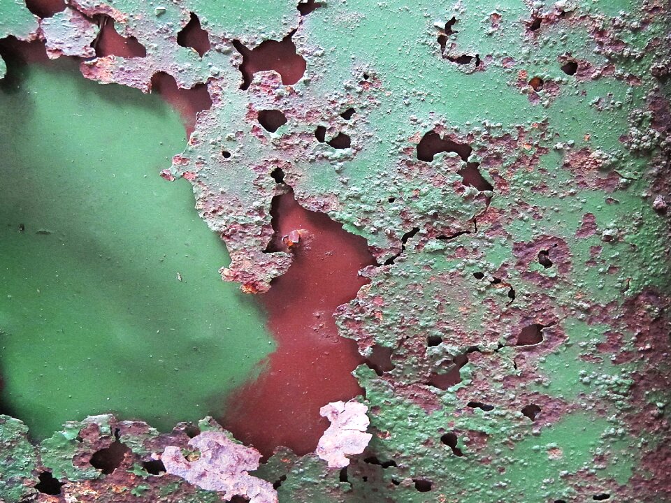 Metal abstract rusted