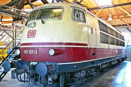 Deutsche bundesbahn ic locomotive intercity photo