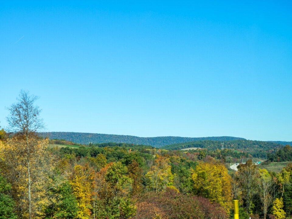 Blue sky nature