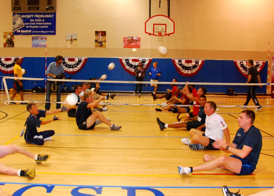 US Navy 091016-N-6326B-127 Naval Medical Center San Diego hosted the United States Olympic Committee Paralympic Military Sports camp