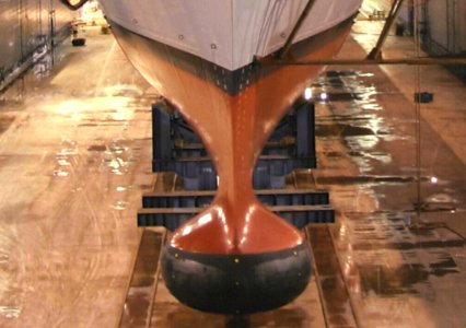 USS Bainbridge sonar dome
