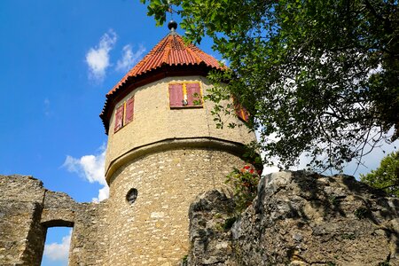 Ruin nature castle