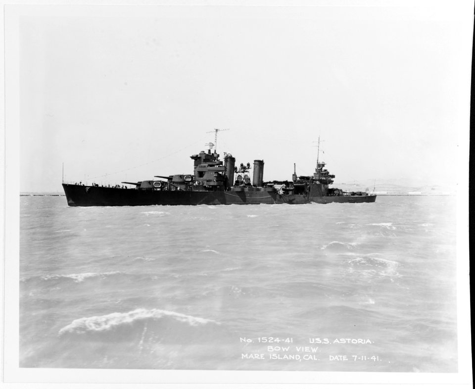USS Astoria (CA-34) - 19-N-25346