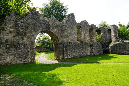 Ruin nature castle
