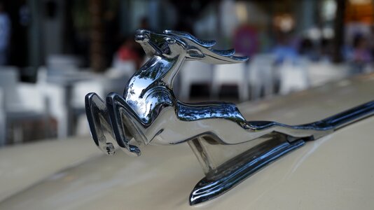 Oldtimer metal shiny