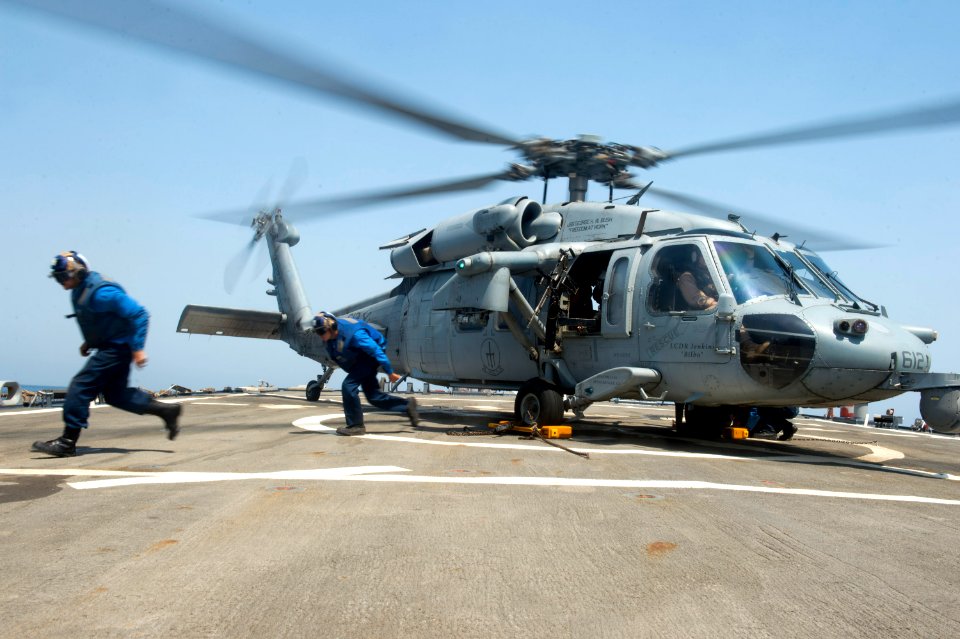 USS Arleigh Burke replenishment at sea 140730-N-WD757-062