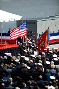 USS Arlington commissioning ceremony 130406-N-YZ751-163