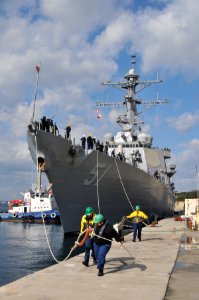 USS Arleigh Burke visits Souda Bay 120217-N-MO201-076