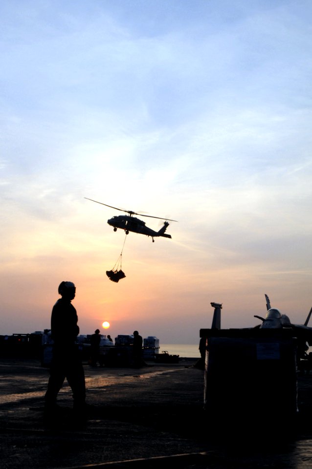 US Navy 091104-N-3038W-048 An MH-60S Sea Hawk helicopter