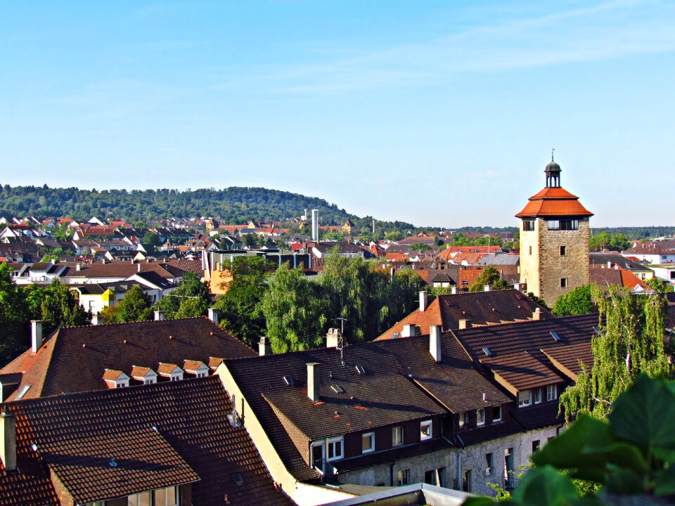 The roof of the monuments city