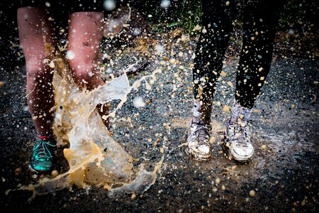 Water play outdoor photo