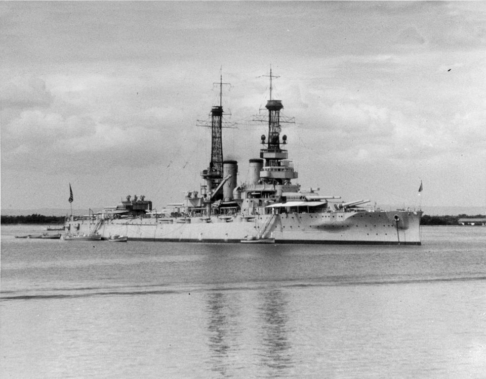 USS Arkansas (BB-33) - NH 64508
