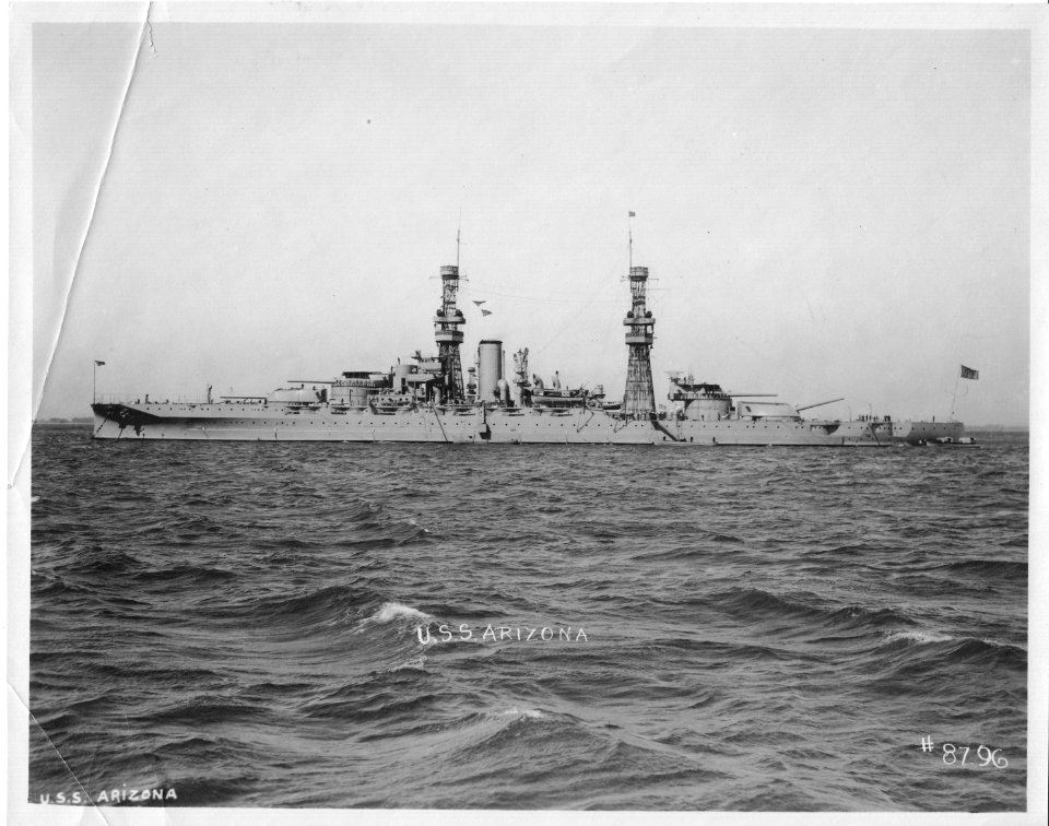 USS Arizona 1922 NARA 19-LC-19A-21