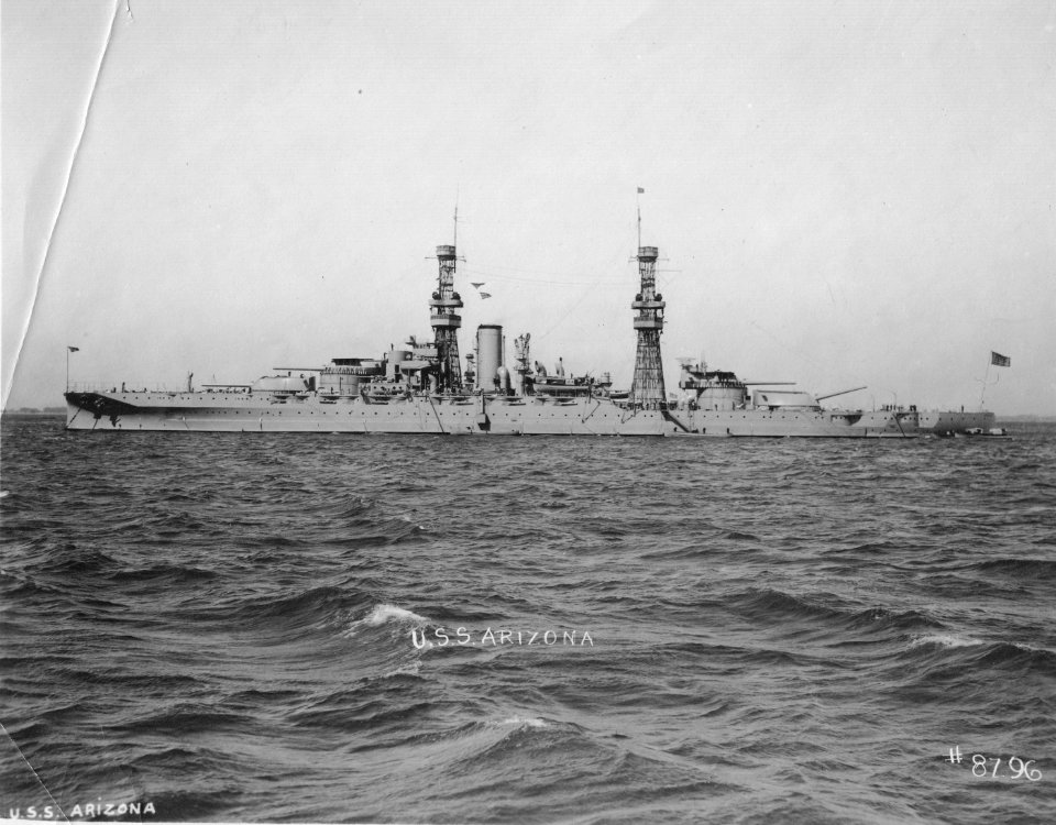 USS Arizona 1922 NARA 19-LC-19A-21